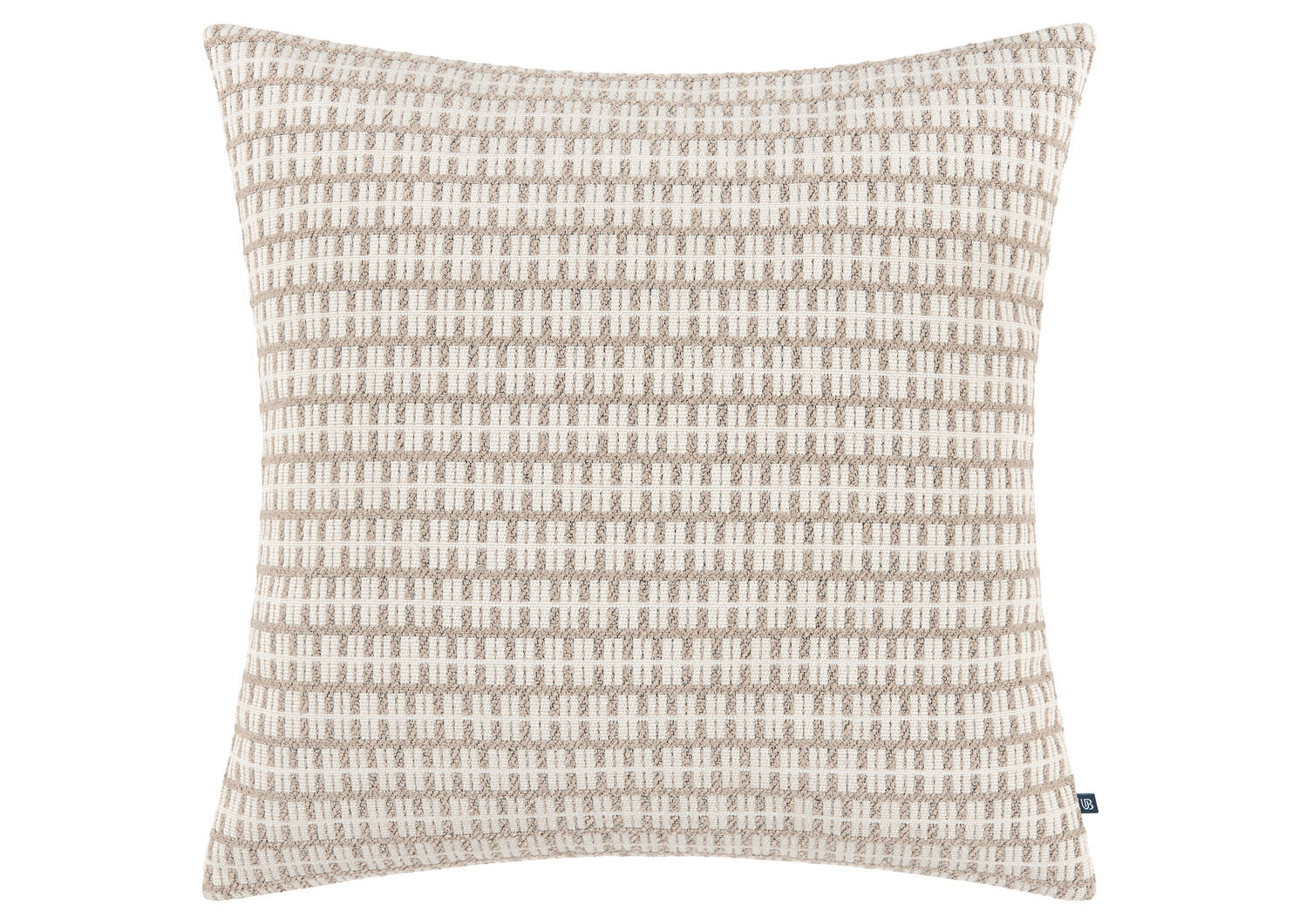 Coussin Beale 20x20 savane/ivoire