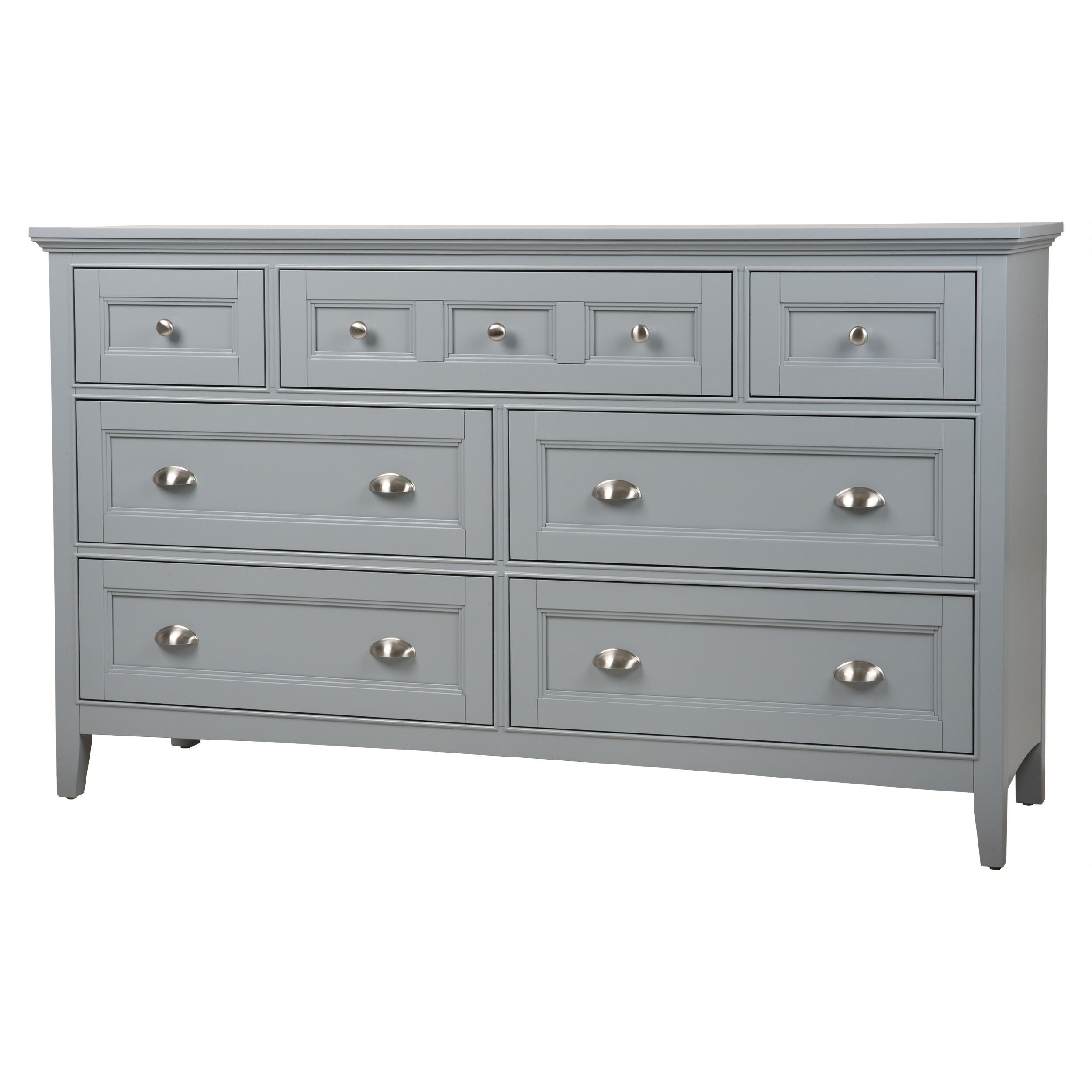 Parker 7 Drawer Dresser Cato Grey Urban Barn