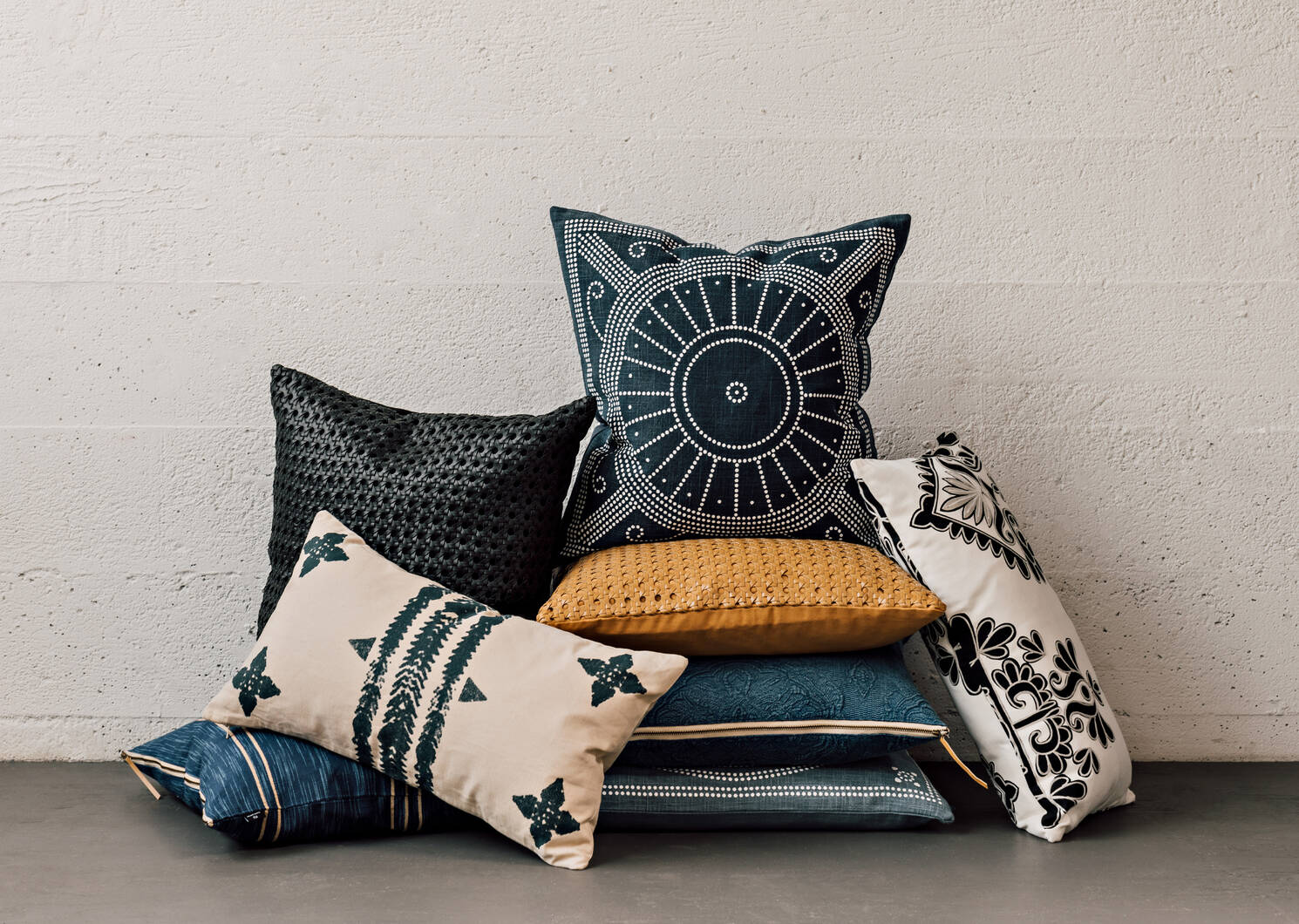 Tommy X UB Printed Pillow 12" x 22"