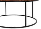 Crosby Round Coffee Table -Sheesham Copp