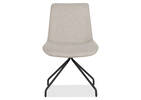 Felix Swivel Dining Chair -Leroy Fog