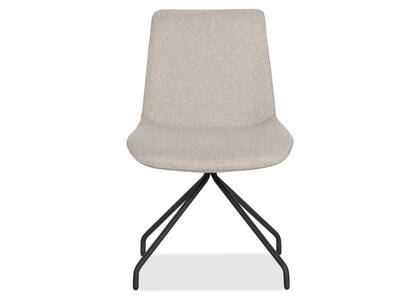 Felix Swivel Dining Chair -Leroy Fog