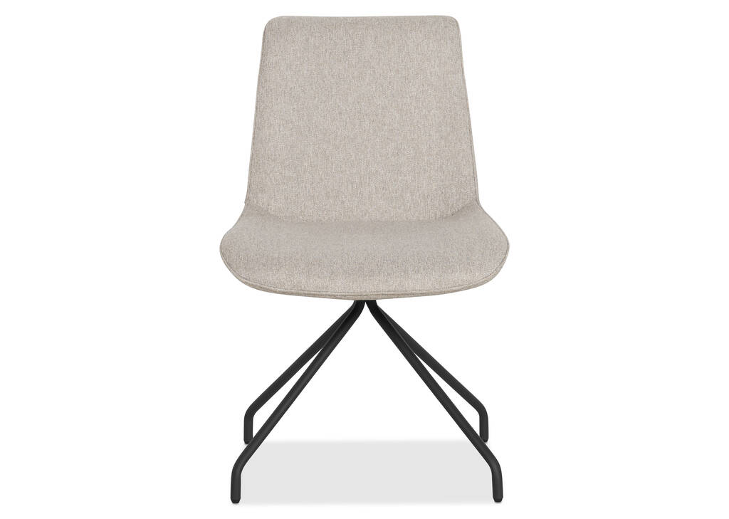 Felix Swivel Dining Chair -Leroy Fog
