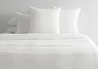 Dessus-de-lit en coton Lola ivoire