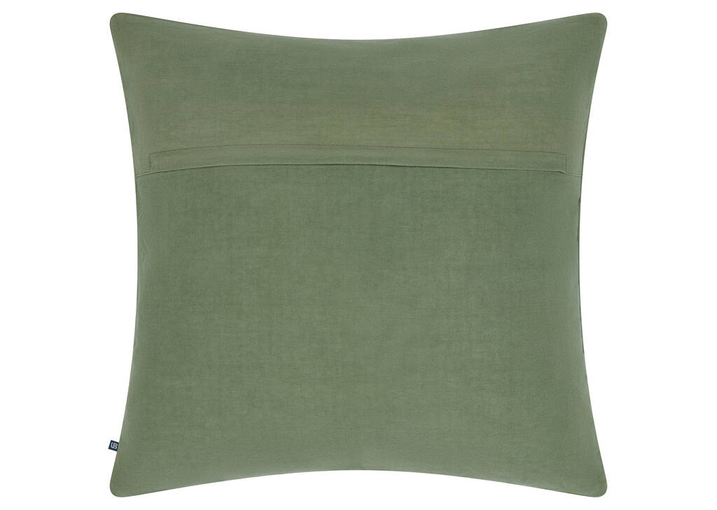 Nixie Cotton Pintuck Pillow 20x20 Green