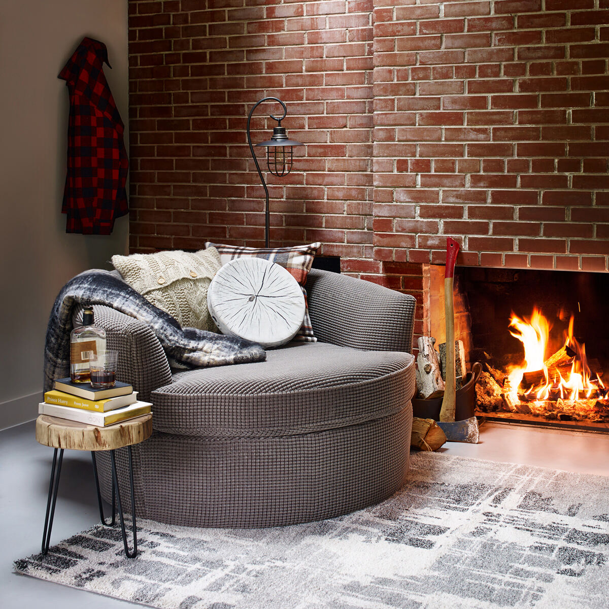 Globe Chair Bumps Charcoal