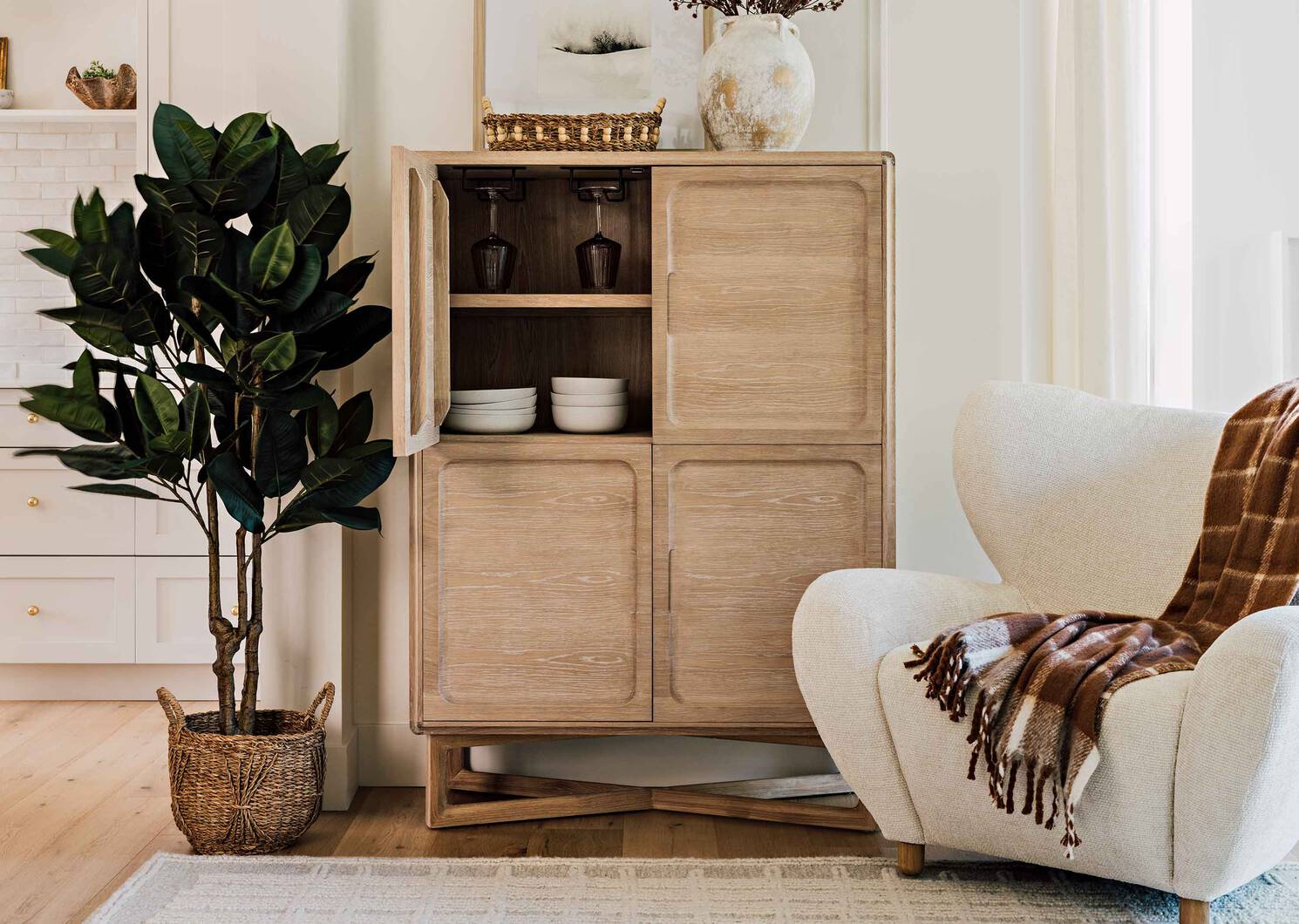 Fayette Cabinet -Joie Salt