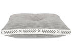 Jones Cotton Box Cushion 20x20 Grey