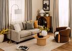 Bronx Apartment Sofa -Fairfax Almond