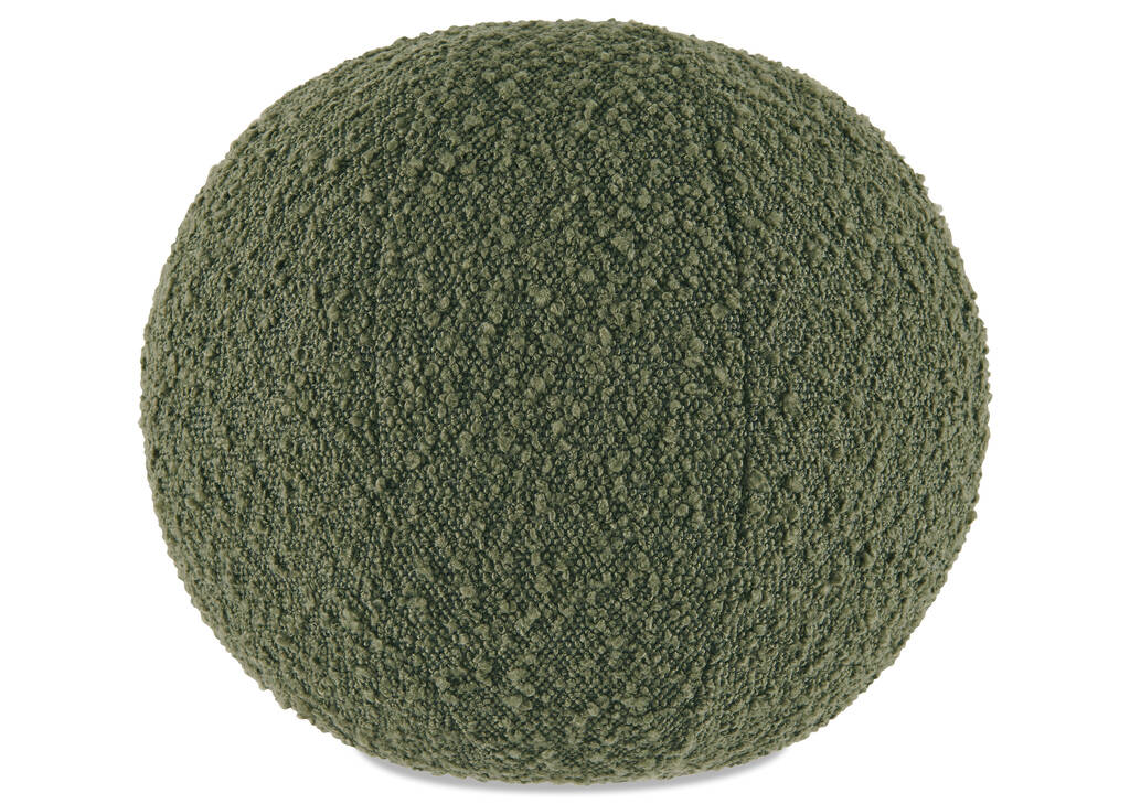 Harriet Boucle Round Pillow Cypress