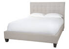 Spencer Bed -Polo Grey, QUEEN