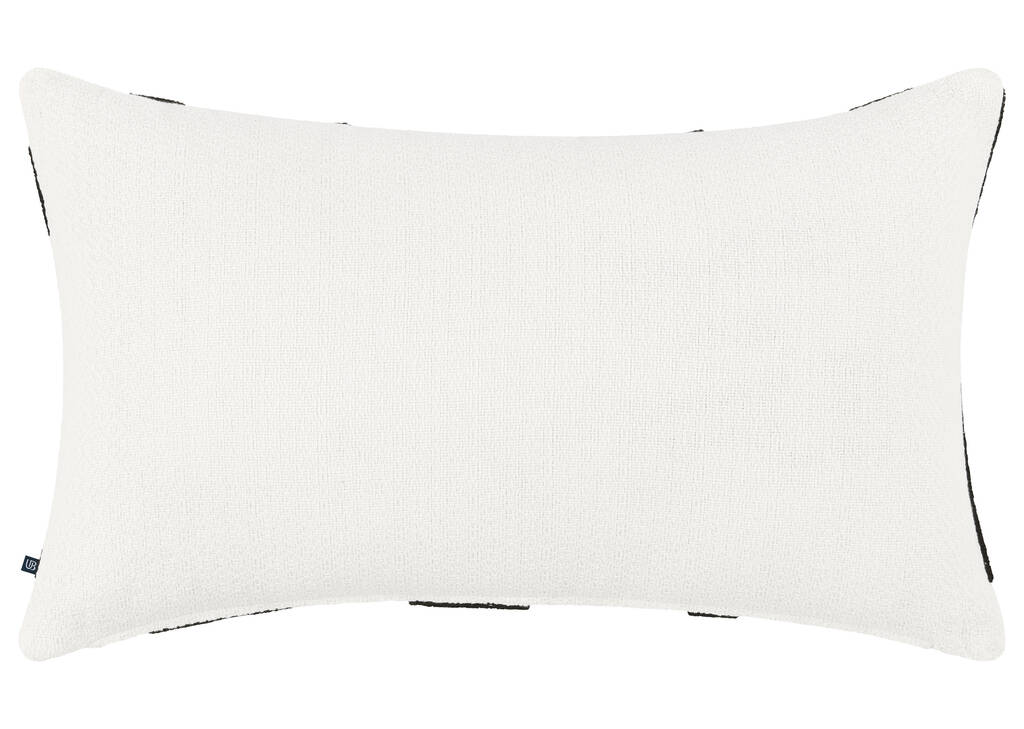 Roque Pillow 14x24 Ivory/Black