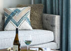 Draper Toss 20x20 Linen/Ash/Blue