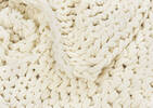 Everly Chenille Throw Ivory