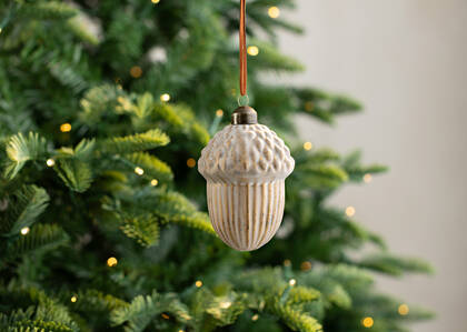 Vintage Acorn Ornament