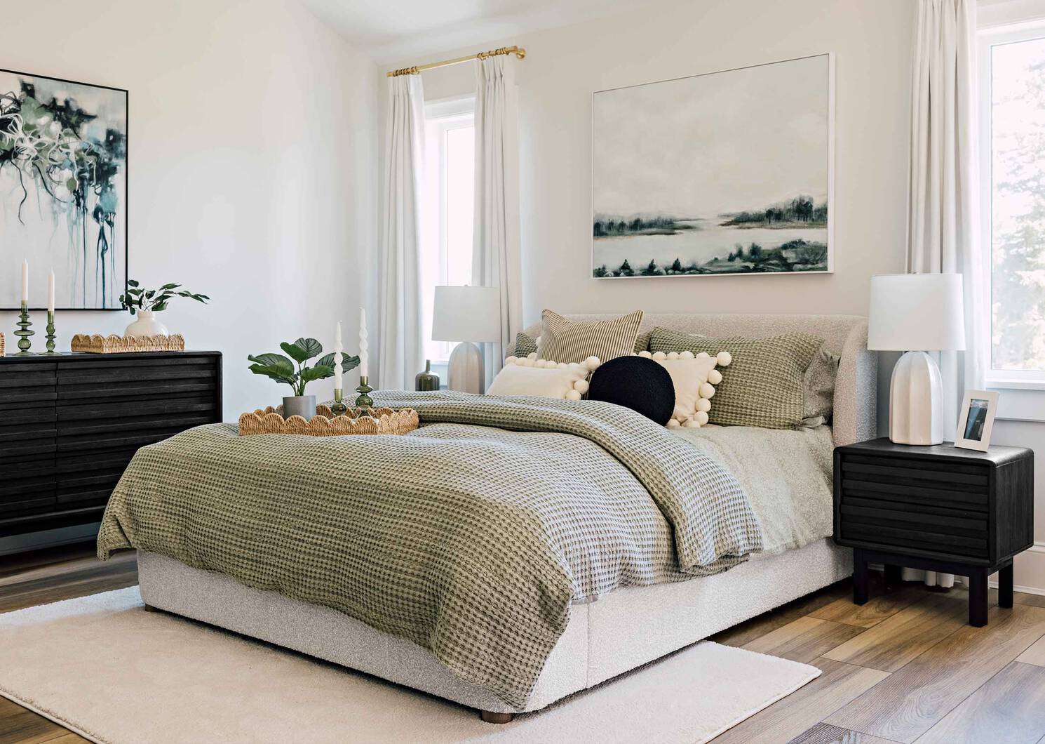 Nuevo Nightstand -Lirah Coal