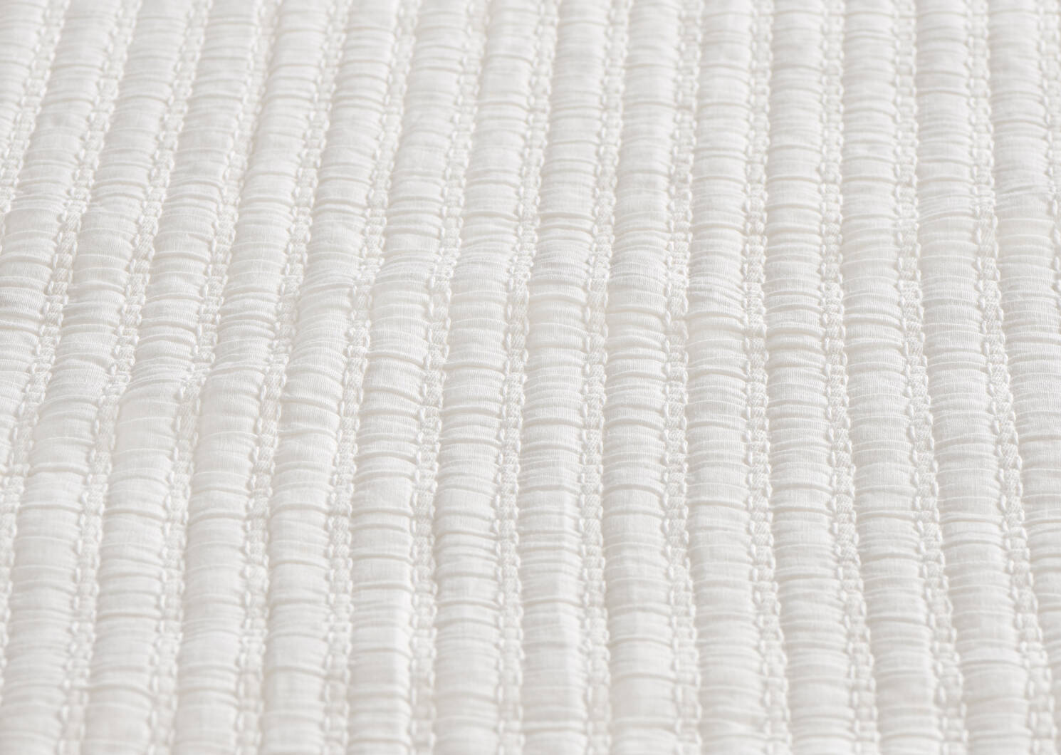 Monaco Cotton Coverlet Ivory