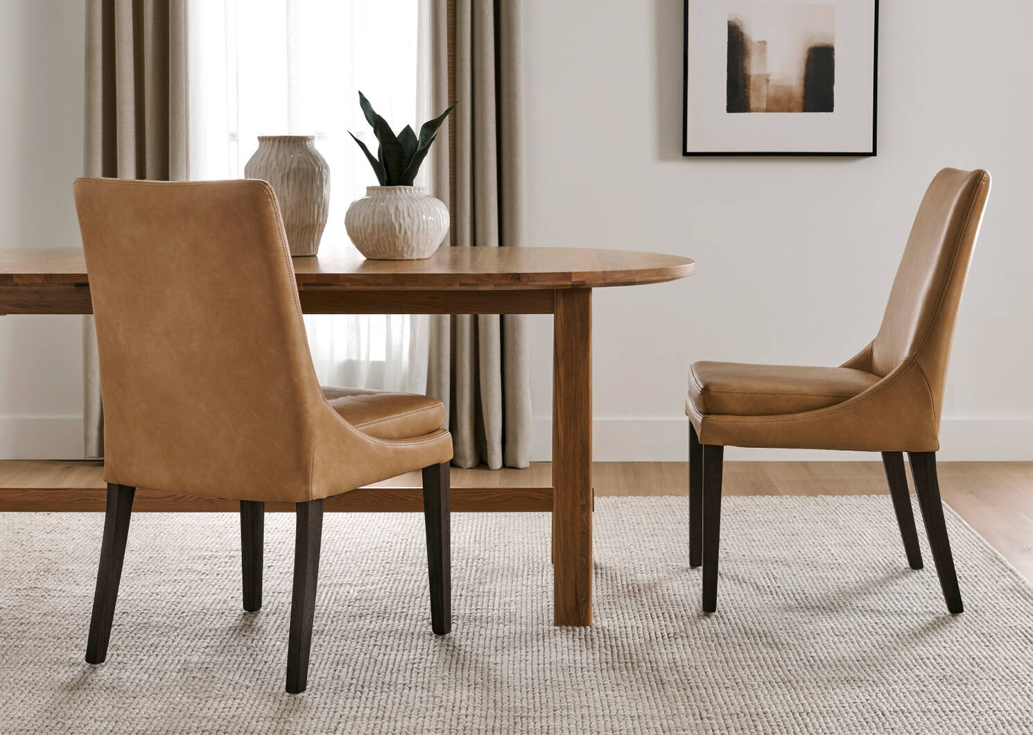 Chaise Murdoch -Allister parchemin/vison
