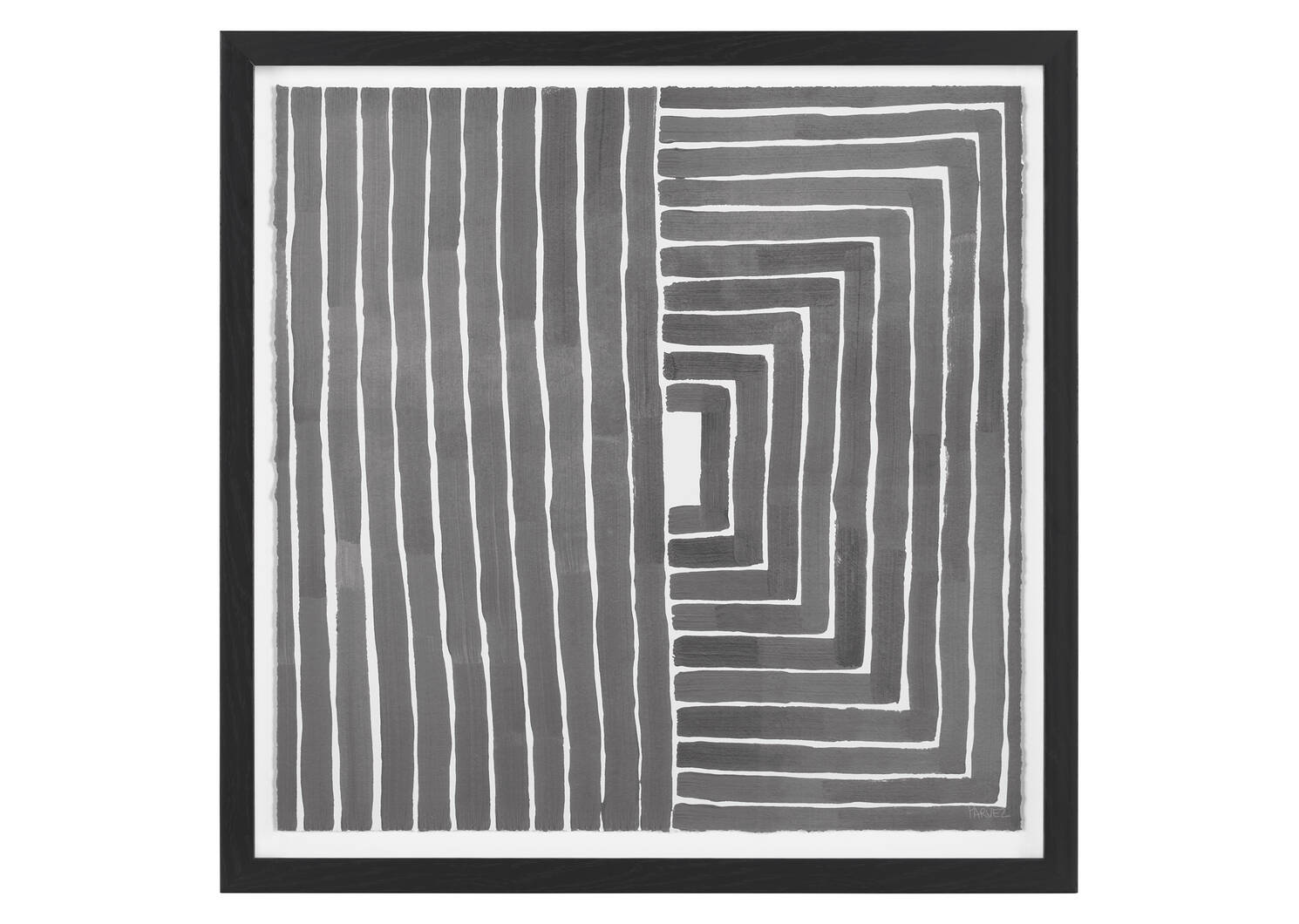 Maze I Framed Print