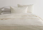 Bria Cotton Duvet Set King Ivory
