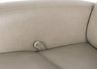Jasper Leather Recliner -Sol Dove