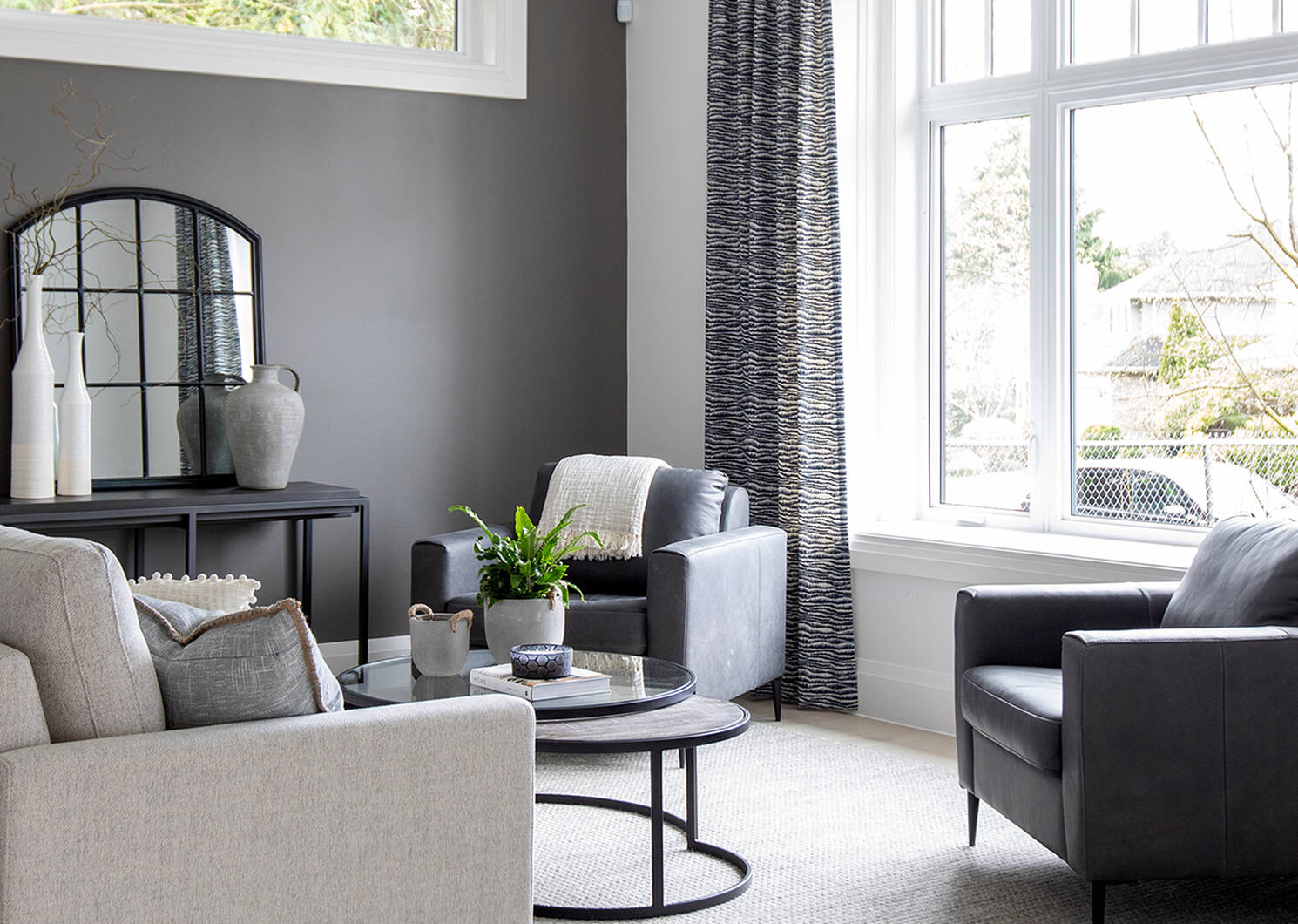 Lucca Custom Leather Armchair
