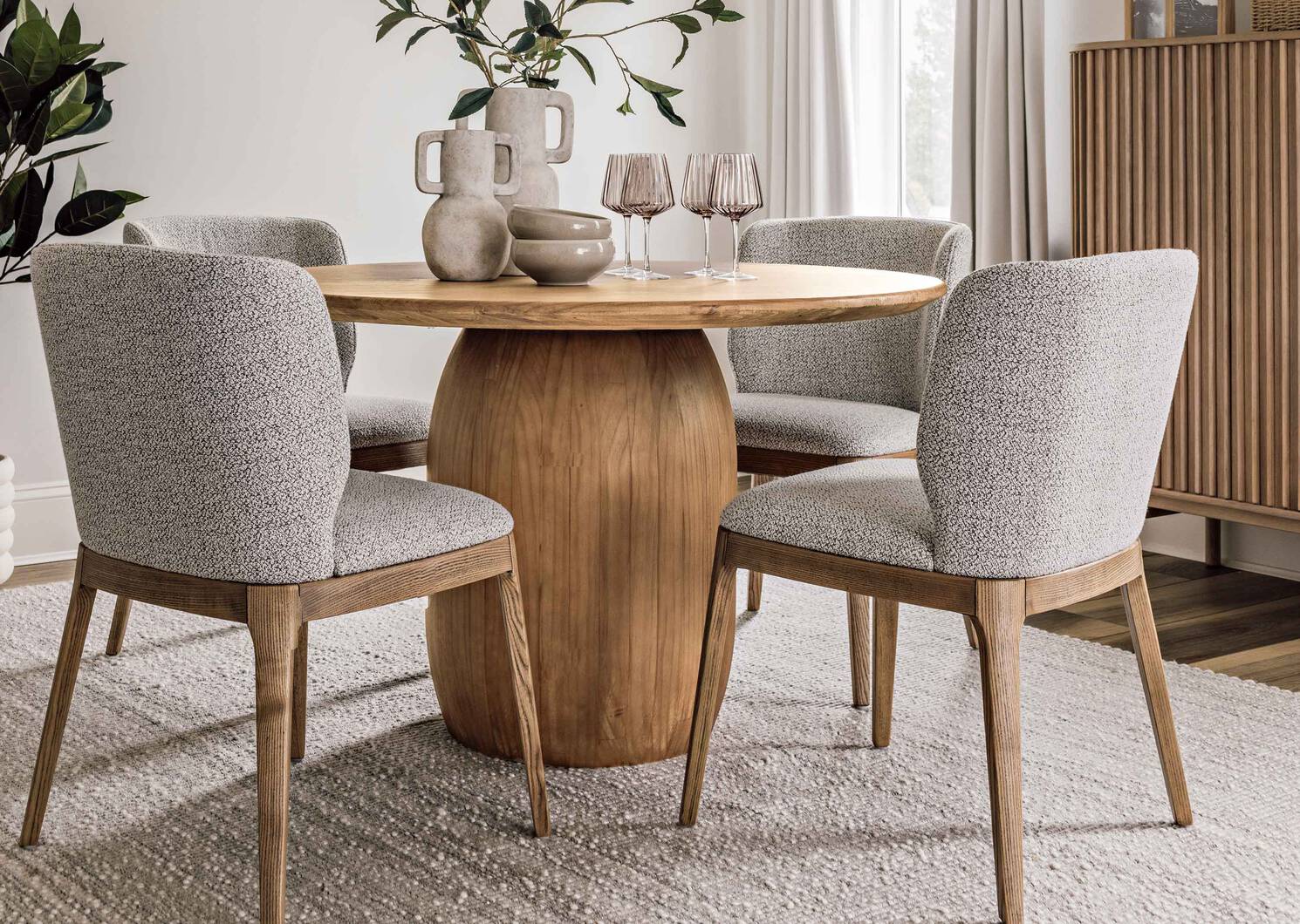 Triomphe Dining Table -Cassius Natural