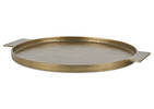 Corbyn Round Tray Antiqued Brass