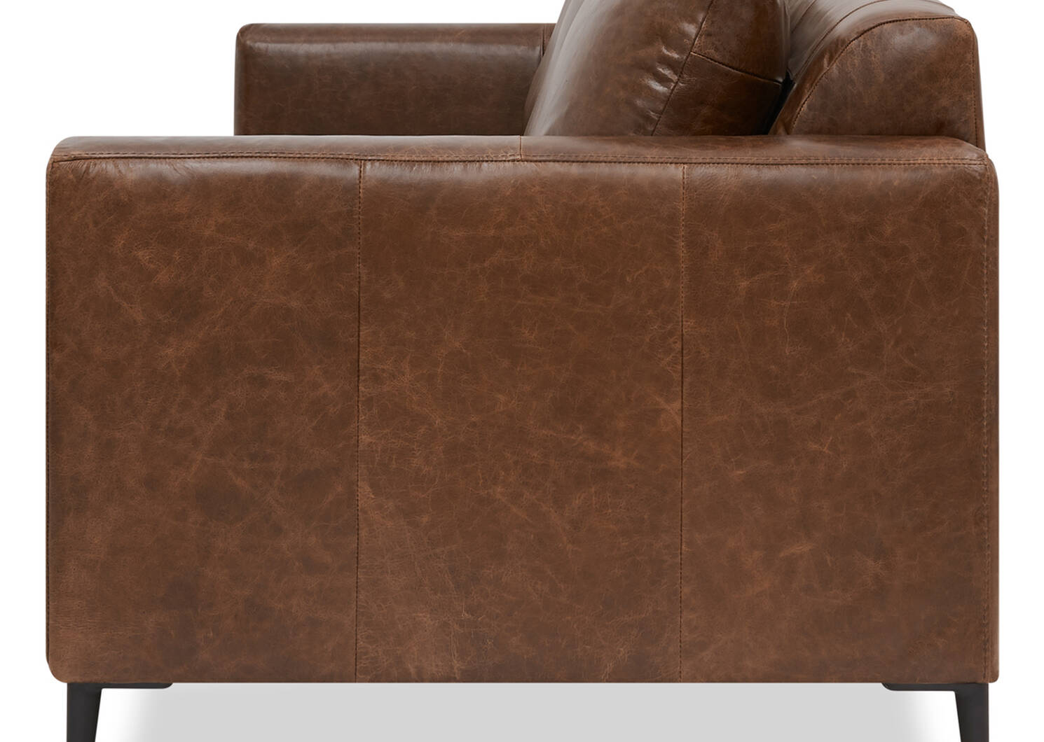Lucca Custom Leather Sofa