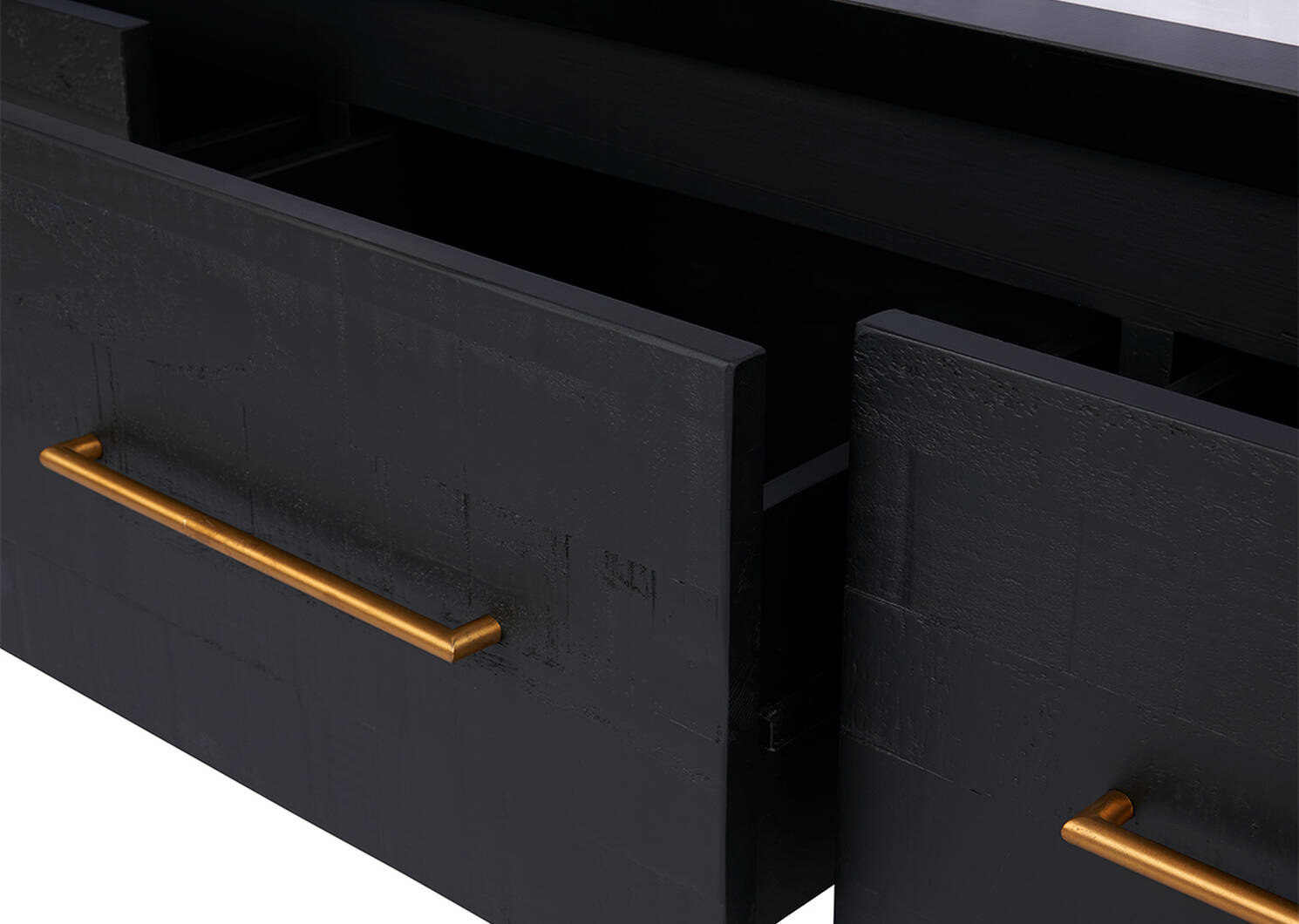 Edgehill Storage Bed -Anvil Black, KING