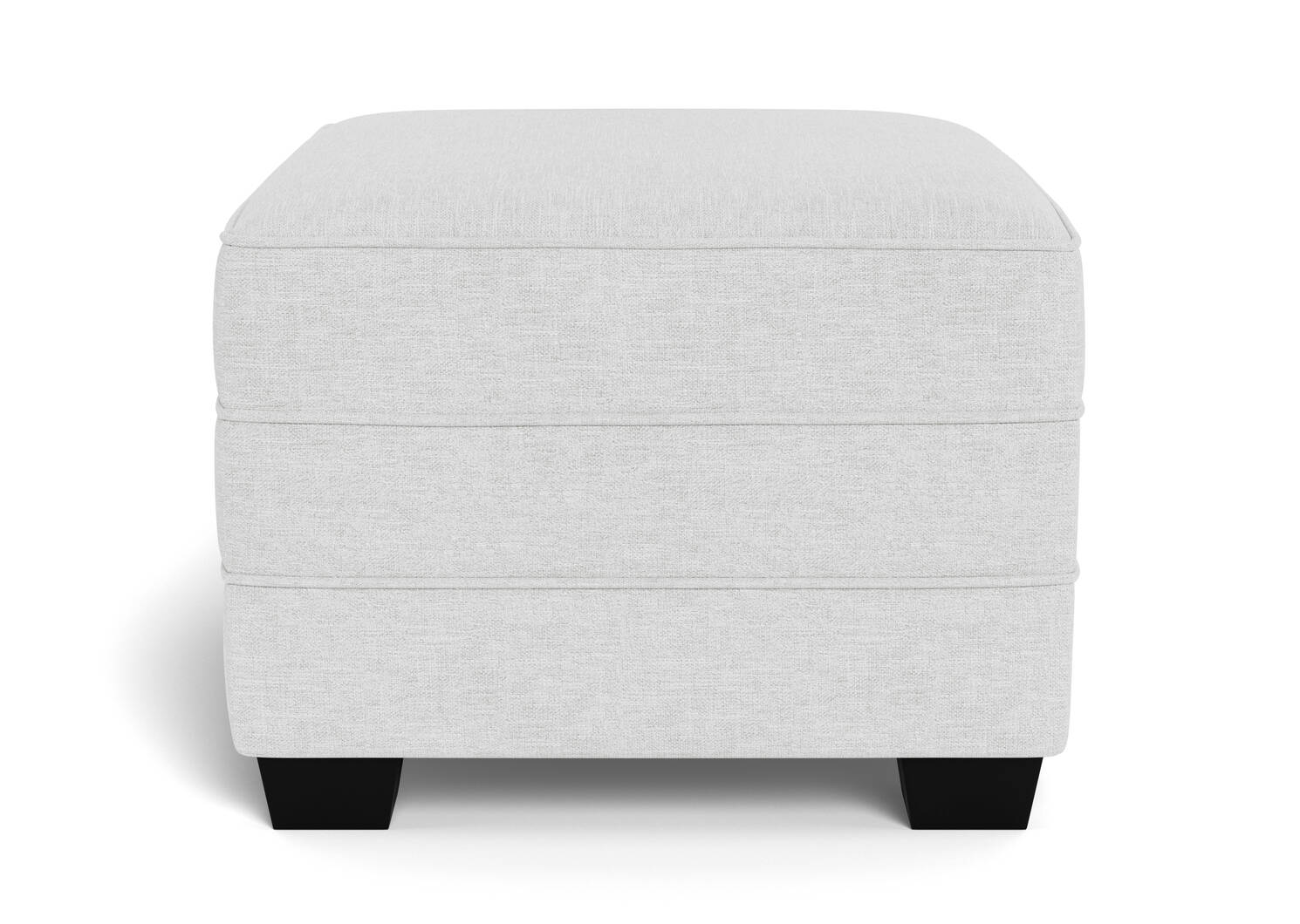 Azure Custom Ottoman 28x24”