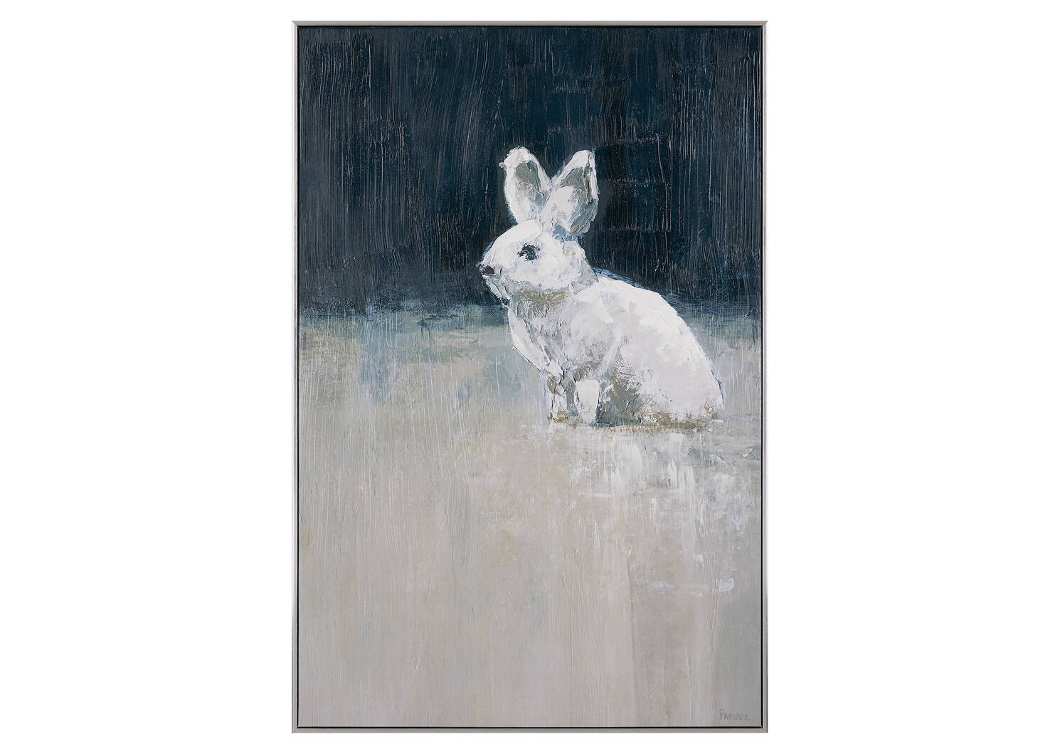 Toile Lone Hare (lièvre solitaire)