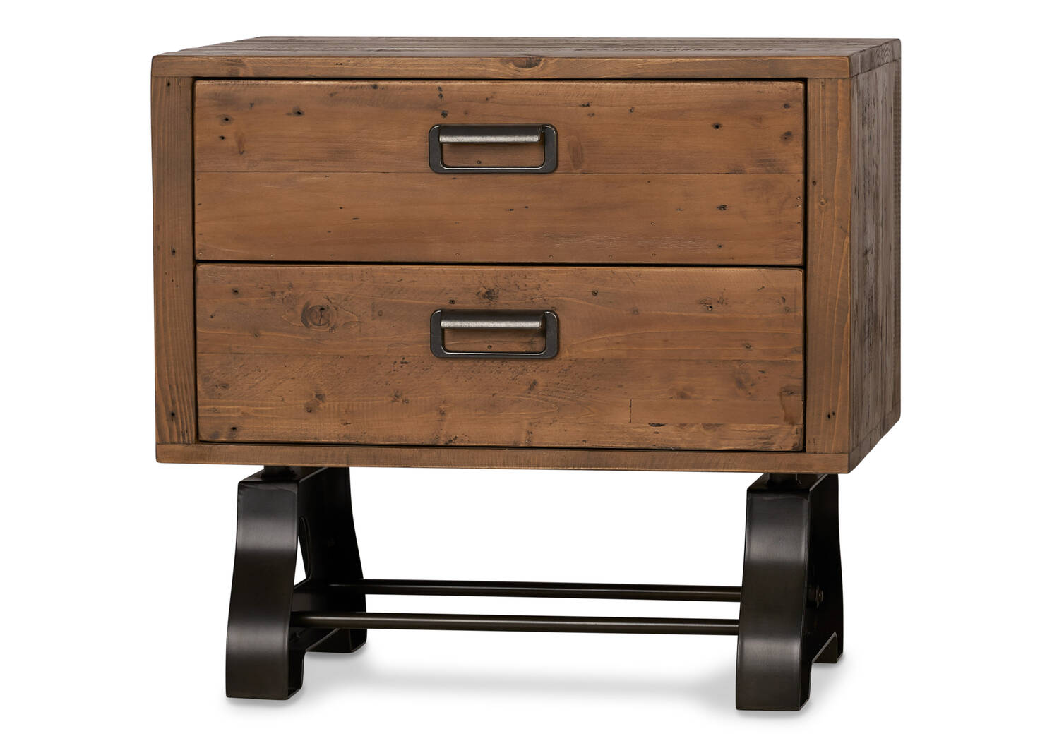 Stapleton Nightstand -Whiskey Brown