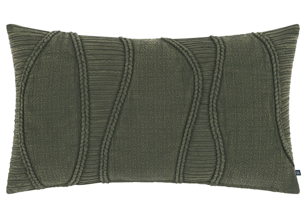 Neta Cotton Pillow 14x24 Woodland