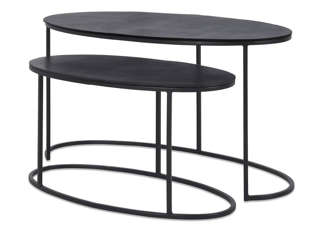 Tana Nesting Coffee Table Set -Bronze | Urban Barn