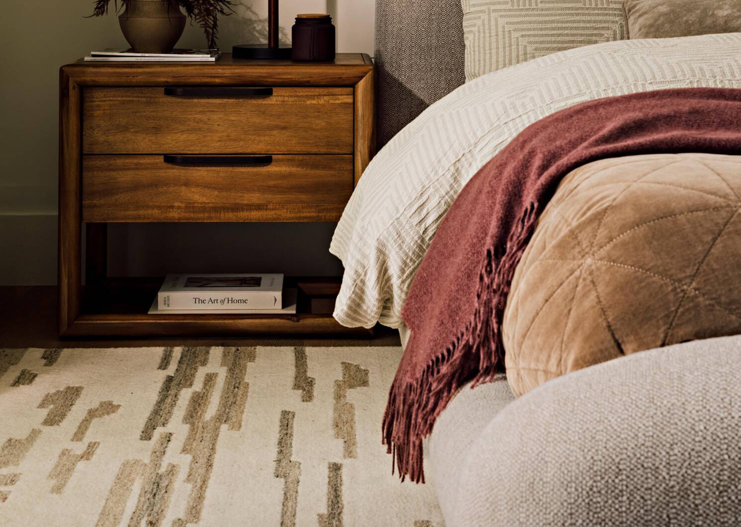 Tapis en laine Willis 60x96 iv/sable/gr