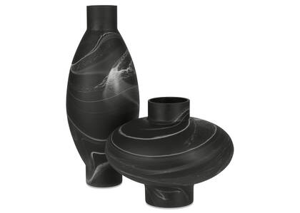 Vases Draco noirs