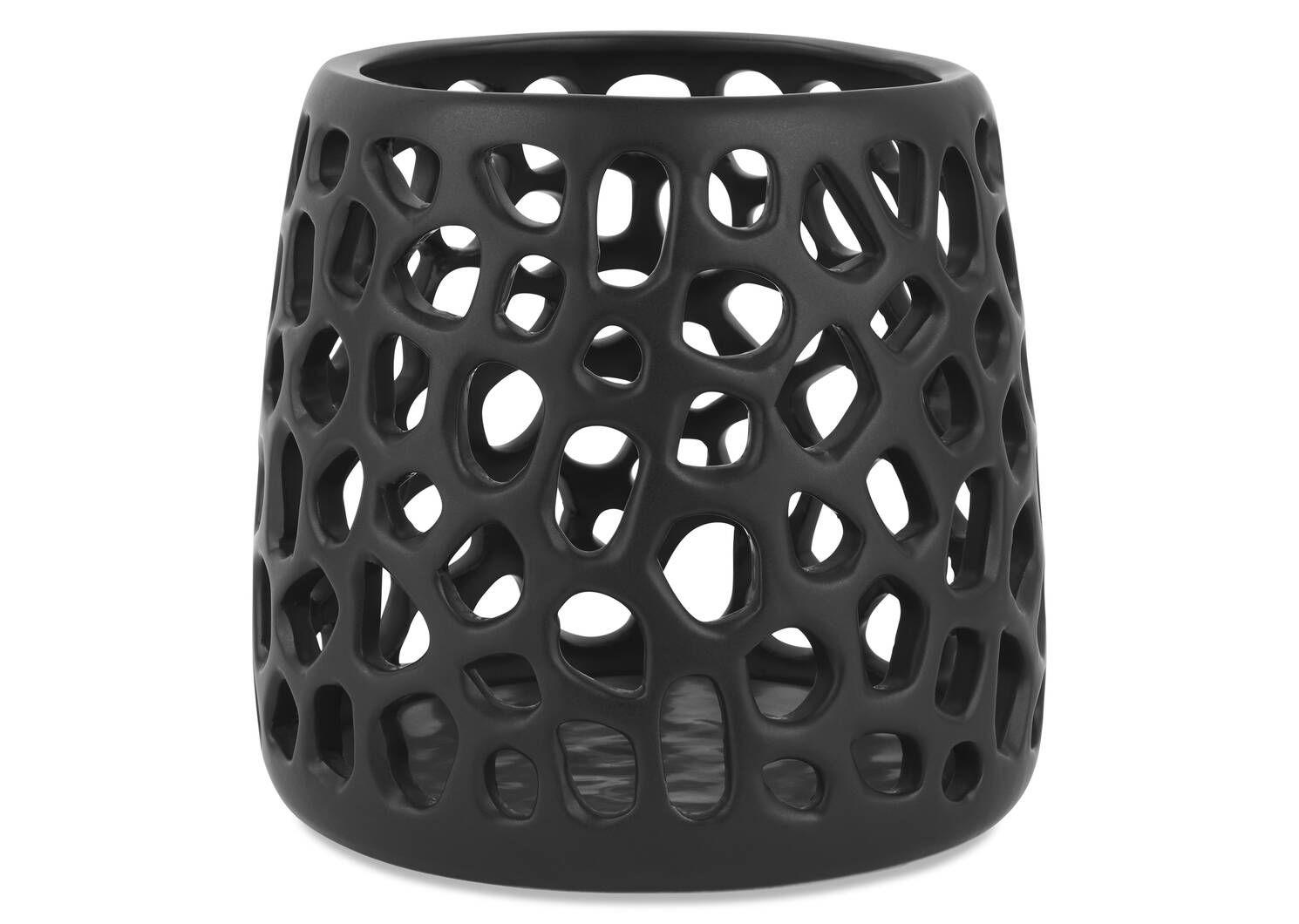 Adella Candle Holder Black