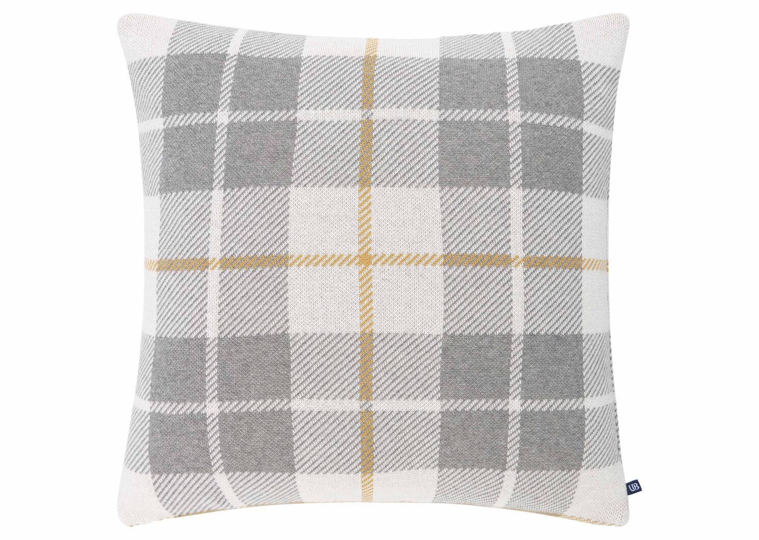 Teagan Plaid Toss 20x20 Gr/Nat/Goldfi