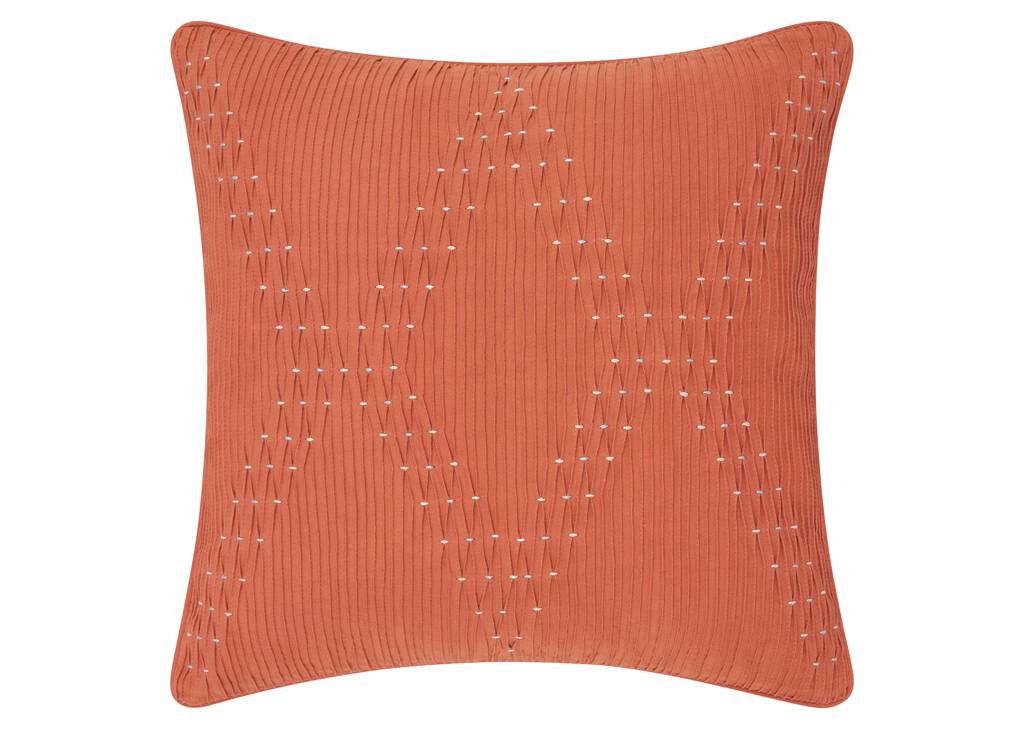 Newport Toss 20x20 Coral/Ivory/Blue