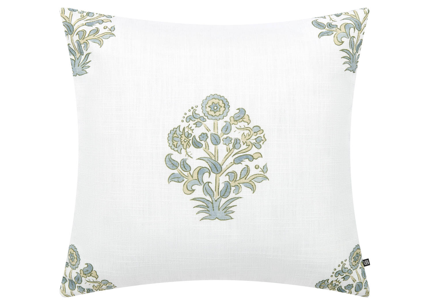 Coussin Rosalia 20x20 ivoire/multi