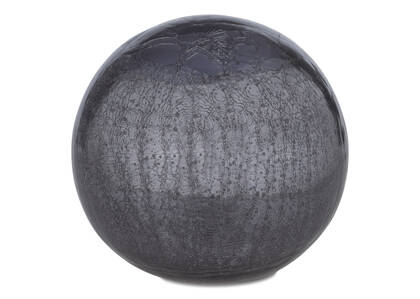 Donatella Decor Ball Large Charcoal