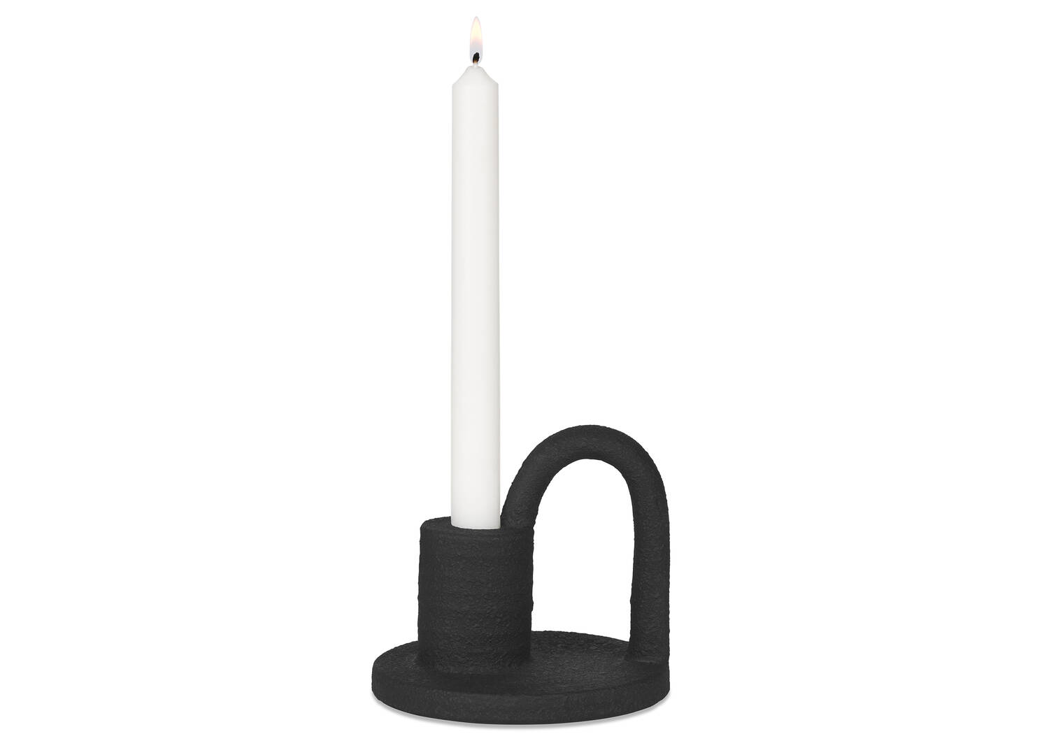Bougeoir Newton noir