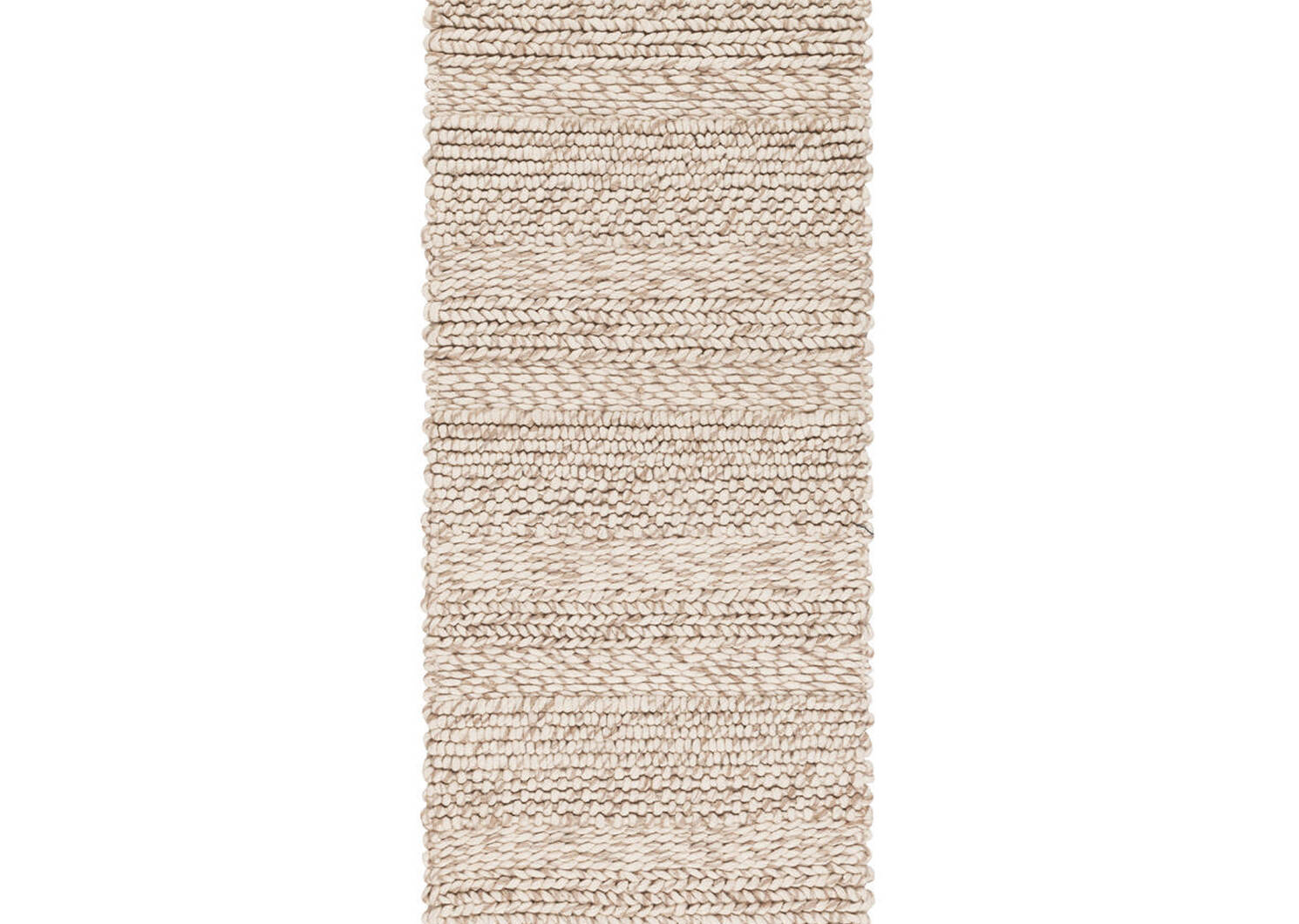 Tapis couloir Hugo 30x84 naturel/crème