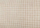 Giselle Check Pillow 12x22 Sand/Ivory