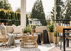 Brisa Outdoor Rugs - Grey/Black