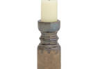 Margo Candle Holders - Pewter