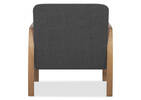 Fauteuil Jonas -Sia charbon