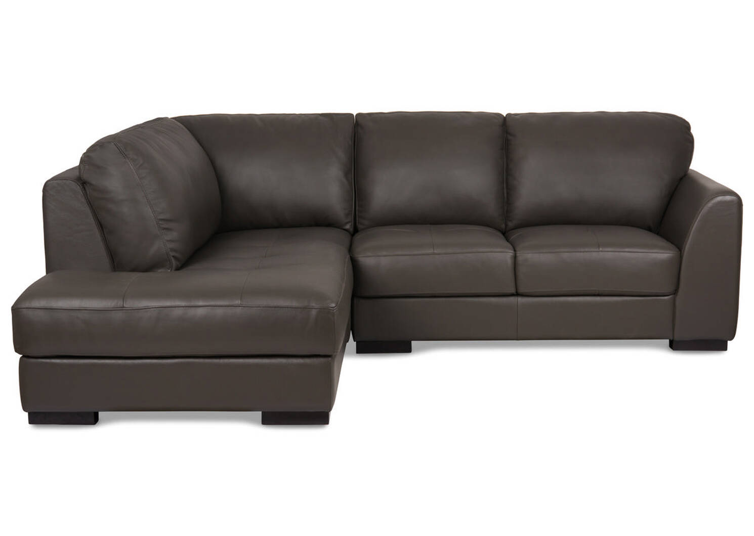 Boone Leather Condo Sofa Chaise Gr, LCF