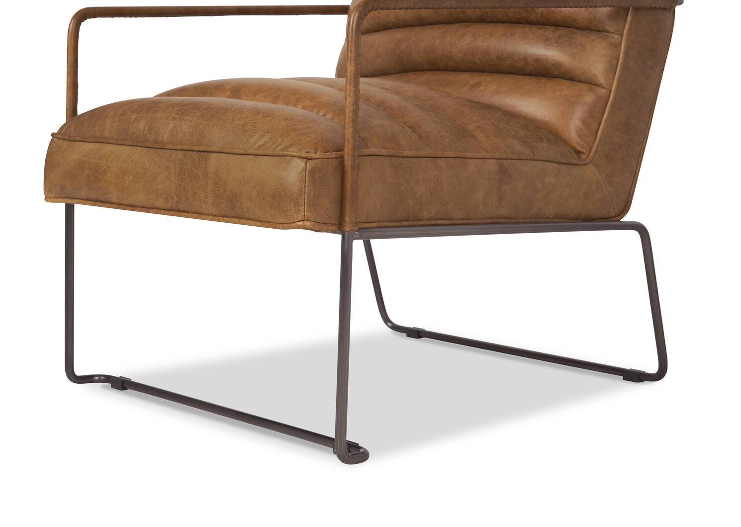 Damarco Leather Armchair -Alta Rum